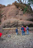 Crossbedded conglomerate on Pender Island, B.C..