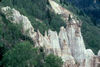 Miocene sedimentary rock preserved at Pinnacles Park, B.C..